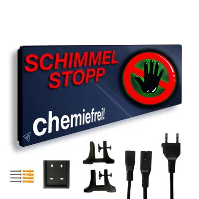 Produktbild von MOLD BUSTER Schimmelheizung, Schimmelentferner Wand, Bad, chlorfrei, Anti-Schimmel Mittel, Infrarot gegen Schimmel