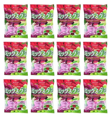 Produktbild von Kasugai Mix aus Fruchtgummis 12x102g