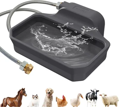 Productafbeelding van Automatische Waterbak Hond - Honden Drinkbak - Huisdieren Hydrateren - Automatische Watervulling - 3.5L - Wit