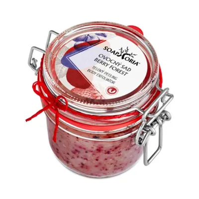 Obrázek produktu pro Soaphoria Organický solný tělový peeling Ovocný sad 255 ml