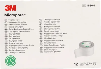 Obrázek produktu pro Mikroporézní netkaná omítka 2,5 cmx9,1 m bílá 1530-1 12 ks