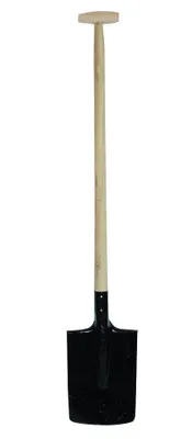 Immagine prodotto di HUKA 5098 Vanga quadrata con manico a "T" 90 cm, nero