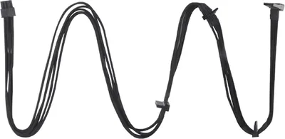 Obrázek produktu pro Silverstone PP06B-4SATA10, 0,55 m, SATA I, Samec/samec, Černá