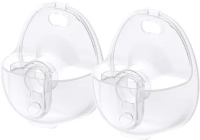 Productafbeelding van Famanu melkcontainers voor draagbare borstpompen - 2 stuks, BPA-vrij, 150 ml