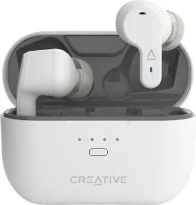 Produktbild von Creative Zen Air Pro Kabellose Kopfhörer Weiß/Weiß Bluetooth 5.3 Anc