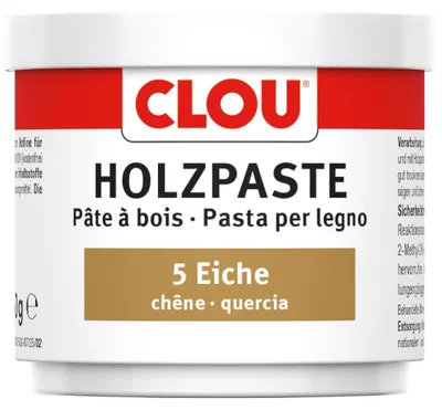 Produktbild von Clou Holzpaste 150 g eiche