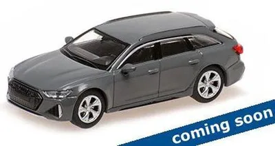 Produktbild von Minichamps 1:87 AUDI RS 6 AVANT - 2019 - GREY 870010012