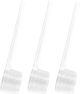 Obrázek produktu pro Sada odměrných nádob – 3 kusy – plastové – bez BPA – průhledné
