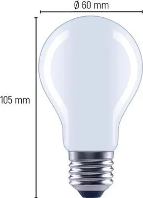 Produktbild von FLAIR LED Lampe A60 weiß E27/2,2W(40W) 470 lm 4000 K neutralweiß