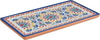 Produktbild von APS 84682 GN 1/3 Tablett ARABESQUE, Melamin, Antirutsch-Füßchen, 32,5 x 17,6 cm, Höhe 2 cm, Dekor/Terrakottaoptik