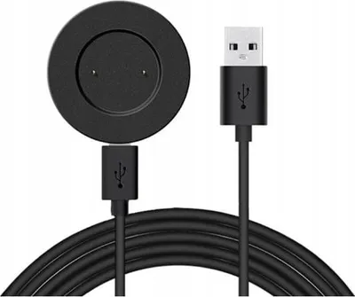 Zdjęcie produktu dla Ładowarka kabel USB do zegarek Smartwatch Huawei Watch GT/ GT2 /GT 2e / Honor Watch (czarna)