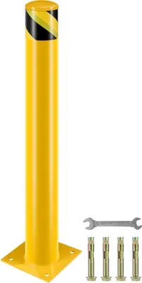 Obrázek produktu pro 91,4 cm parkovací bezpečnostní sloupek - parkovací zábrana 20x20 cm - parkovací zábrana - parkovací sloupek dopravní trubka sloupek vnitřní a venkovní plochy - parkoviště