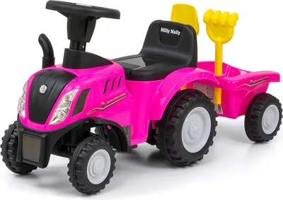 Produktbild von Milly Mally Fahrzeug NEW HOLLAND T7 TRAKTOR Pink