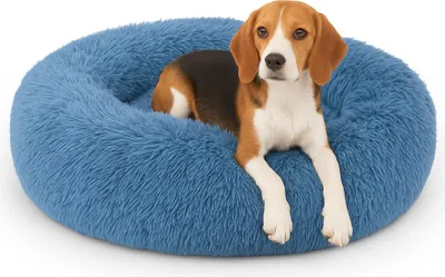 Obrázok produktu pre Zvierací vankúš Fluffy Ø50cm Tyrkysová