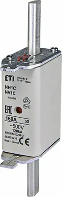 Produktbild von Sicherungseinsatz NH1C 160A gG ETI 004184216