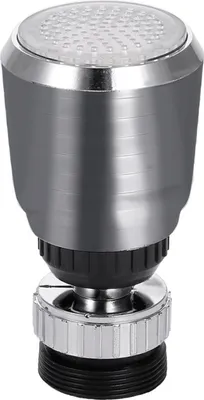 Produktbild von LED Wasserhahn Licht Wasserstrom Beweglicher Wasserhahn RGB Farben aendern der Temperaturregelung Wasserhahn Wasserhahn fuer Kueche Badezimmer