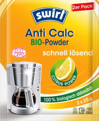 Produktbild von Swirl -Entkalker - Entkalker - Pulver - Paket - 25 g (Packung mit 2)