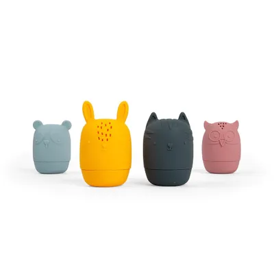 Productafbeelding van Bigjigs Toys: Siliconen knuffeldieren voor in bad
