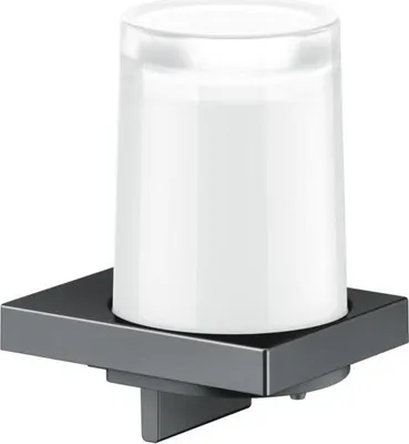 Image de KEUCO EDITION 11 distributeur de savon, verre renversé en cristal véritable, 180 ml, 11152139000