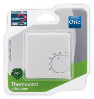 Produktbild von Otio Mechanischer Thermostat, 5 °C bis 30 °C, Weiß