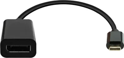 Image de Adaptateur ProXtend USB-C vers DisplayPort 20cm noir