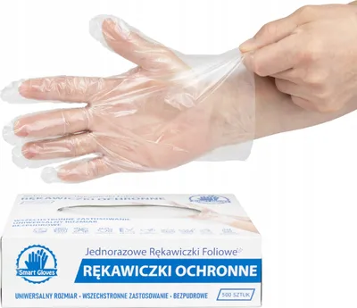 Produktbild von Einweg-Folienhandschuhe, Stark, 500