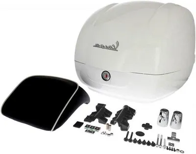 Produktbild von Motorrad-Tasche - Reisekoffer - 36 Liter - Weiss