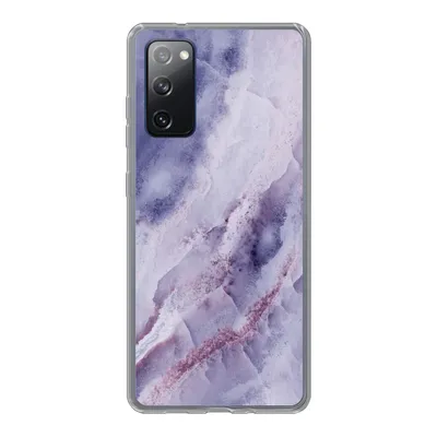 Produktbild von MuchoWow® Handyhülle Schutzhülle Hülle für Samsung Galaxy S20 FE Naturstein - Lila - Edelsteine und Mineralien Silikon Softcase Handy Hülle - Abdeckung