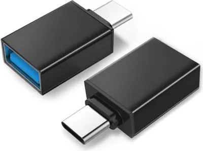 Produktbild von Adaptér USB A na USB typu C s funkciou OTG pre smartfóny a tablety Podporuje synchronizáciu Prenos dát Plug & Play čierny