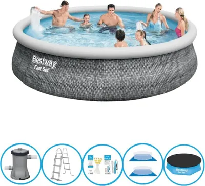 Obrázok produktu pre Bestway Pool Fast Set - 457x107 cm - vrátane príslušenstva