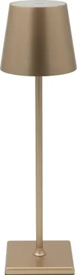 Image de Luxe - Lampe à poser Touch Deluxe - Fleur - Or - H37 x Ø10