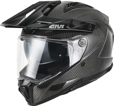 Produktbild von Enduro Helm GIVI 80.1 Solid Gl?nzendes Carbon größe M