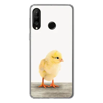 Produktbild von MuchoWow® Handyhülle Schutzhülle Hülle für Huawei P30 Lite Küken - Tiere - Jungen - Mädchen - Kinder Silikon Softcase Handy Hülle - Handyhülle