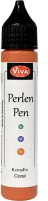 Zdjęcie produktu dla Perlen Pen - Viva Decor - Koral 306 perełki w płynie