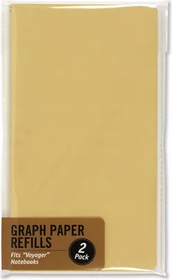 Imagen del producto de Wkład kratka do notatnika Voyager 2szt