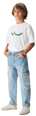 Obrázek produktu pro LTB Jeans, chlapecké džínové kalhoty Rico B Cargo, střední pas, zapínání na zip