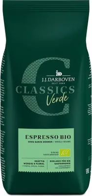 Produktbild von J. J. Darboven Classics Verde ESPRESSO , 500g Bohnen
