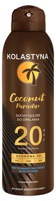 Immagine prodotto di Kolastyna Coconut Paradise Olio solare secco SPF 20, 150 ml