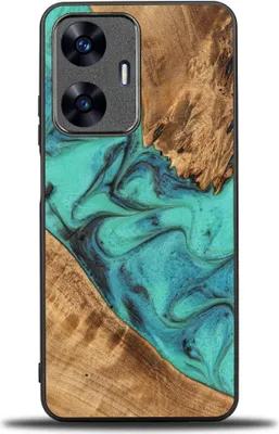 Imagen del producto de Funda única Bewood para Realme C55, color turquesa