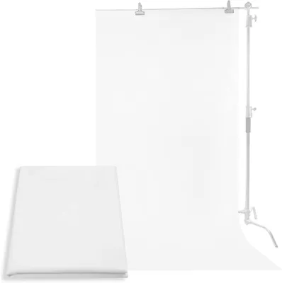 Productafbeelding van Diffusiedoek Fotografie - Lichtverspreider Nylon - Fotografie Belichting - Naadloos Nylonweefsel - 300 x 170 cm - Wit