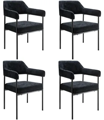 Produktbild von tectake® Armlehnstuhl Doé gepolstert 58 x 62 x 85 cm