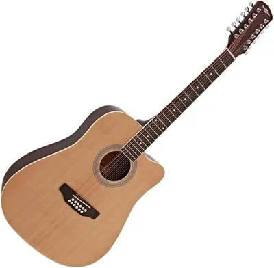 Imagen del producto de Guitarra acústica de 12 cuerdas Silecomplaza Dreadnought
