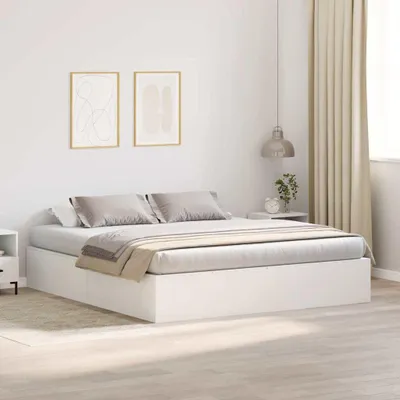 Immagine prodotto di Maison Exclusive - Struttura letto con contenitore Bianco 200 x 200 cm