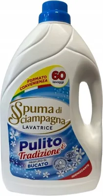 Produktbild von Lavatrice Liquido Marsiglia 60 Waschgänge 3l - Spuma di Sciampagna