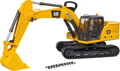 Immagine prodotto di BRUDER CAT 02483 escavatore a benna su cingoli