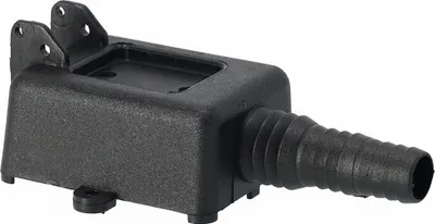 Produktbild von Bilgensieb für Wasserpumpen, schwarz, für 18, 20 & 24 mm Schlauch, Kunststoff