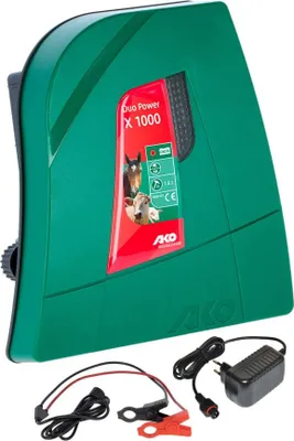 Produktbild von AKO Duo Power X 1000 12/230V Duo Weidezaungerät für kurze Zaunanlagen