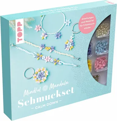 Immagine prodotto di frechverlag Set di gioielli Mindful Mandala Calmdown 18454
