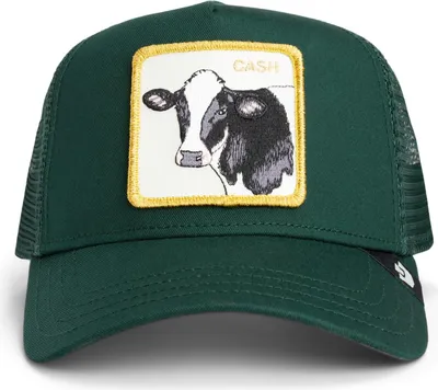 Produktbild von Goorin Cash Cow Trucker Dark Green .