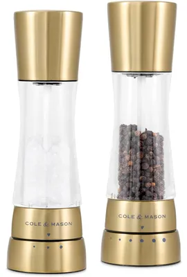 Produktbild von Cole & Mason Derwent Salz und Pfeffermühle Set, Precision+, Keramikmahlwerk